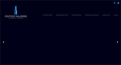 Desktop Screenshot of centros-valverde.com