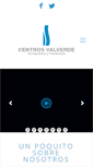 Mobile Screenshot of centros-valverde.com